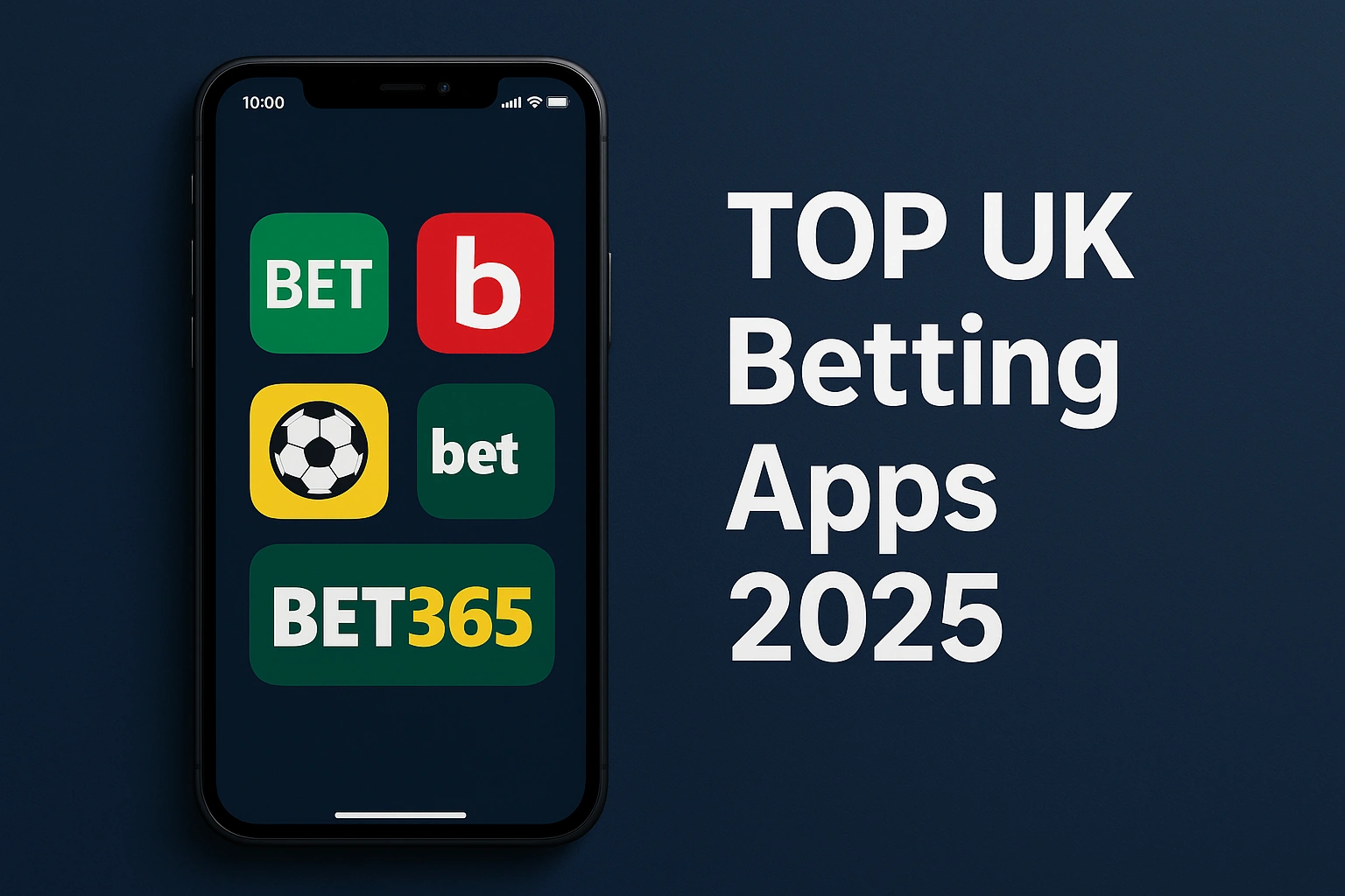 Smartphone showcasing top UK betting apps for 2025