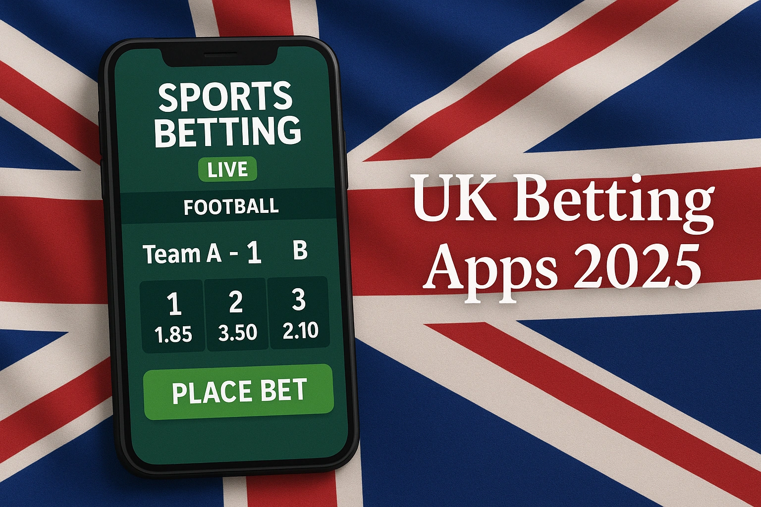 UK betting apps smartphone interface