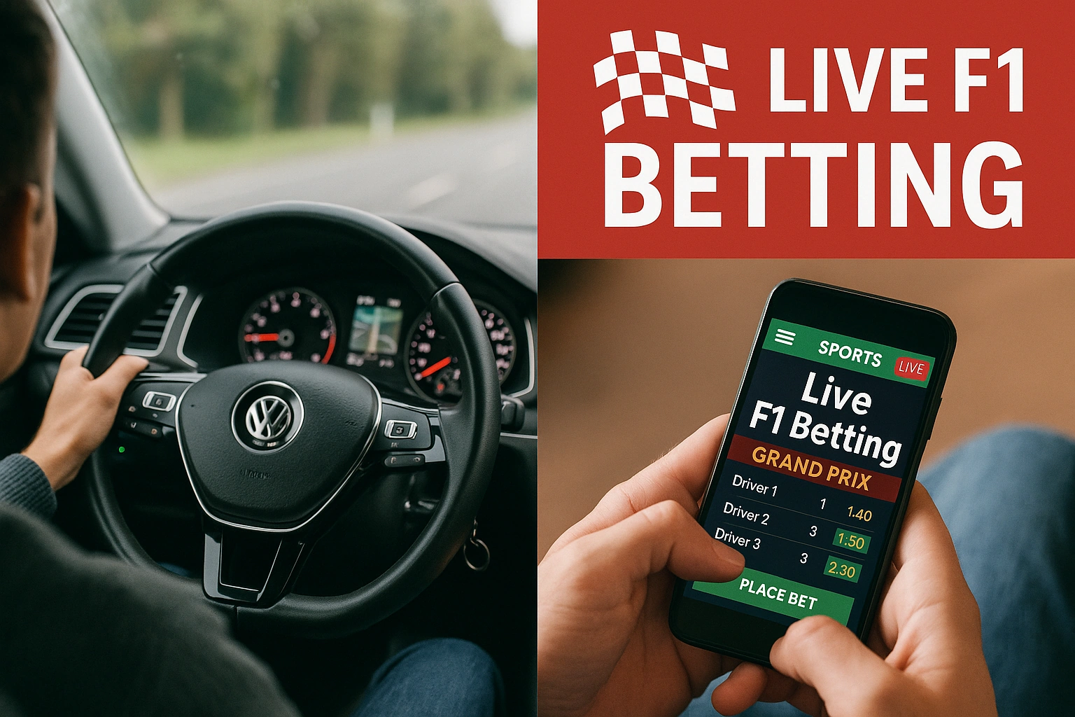 Live F1 betting app